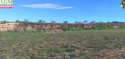 Terrain à Saint-Césaire-de-Gauzignan en Gard (30) de 821 m² à vendre au prix de 126500€ - 2