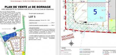 Terrain à Péaule en Morbihan (56) de 576 m² à vendre au prix de 67540€ - 3