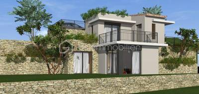 Terrain à Contes en Alpes-Maritimes (06) de 608 m² à vendre au prix de 147000€ - 2