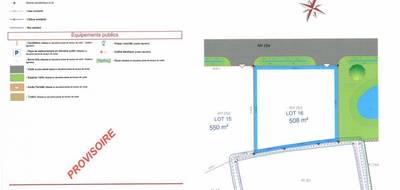 Terrain à Nouvelle-Église en Pas-de-Calais (62) de 508 m² à vendre au prix de 74000€ - 1