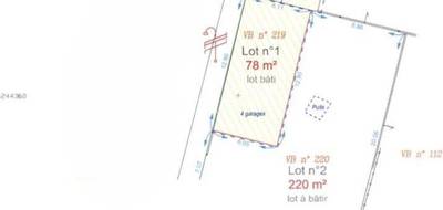 Terrain à Saint-Nazaire en Loire-Atlantique (44) de 220 m² à vendre au prix de 70000€ - 2