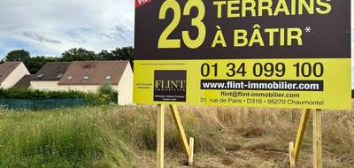 Terrain à Pontarmé en Oise (60) de 290 m² à vendre au prix de 120000€ - 1