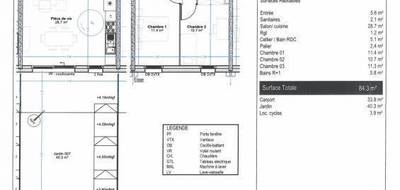 Terrain et maison à Gravelines en Nord (59) de 84 m² à vendre au prix de 228800€ - 1