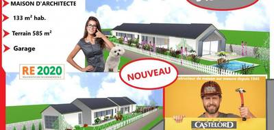 Terrain et maison à Pomponne en Seine-et-Marne (77) de 585 m² à vendre au prix de 549800€ - 1