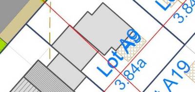 Terrain à Saint-Vit en Doubs (25) de 384 m² à vendre au prix de 48000€ - 2