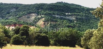 Terrain à Rustrel en Vaucluse (84) de 1311 m² à vendre au prix de 165000€ - 1