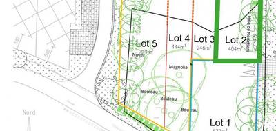 Terrain à La Chapelle-Thouarault en Ille-et-Vilaine (35) de 405 m² à vendre au prix de 97200€ - 2