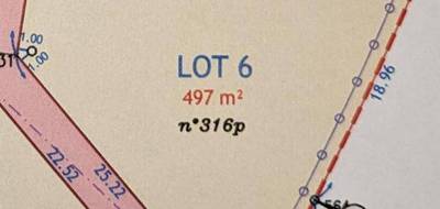 Terrain à Marzan en Morbihan (56) de 497 m² à vendre au prix de 70500€ - 2