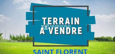 Terrain à Saint-Florent-sur-Auzonnet en Gard (30) de 1171 m² à vendre au prix de 68000€ - 1