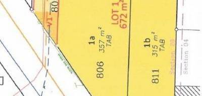 Terrain à Muntzenheim en Haut-Rhin (68) de 672 m² à vendre au prix de 149500€ - 2