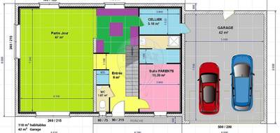 Terrain et maison à Thionville en Moselle (57) de 160 m² à vendre au prix de 704832€ - 2