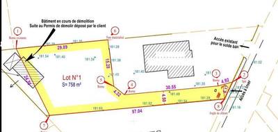 Terrain à Mondonville en Haute-Garonne (31) de 758 m² à vendre au prix de 129000€ - 4