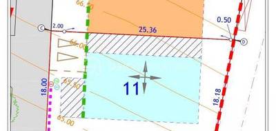 Terrain à Plomodiern en Finistère (29) de 478 m² à vendre au prix de 61360€ - 2