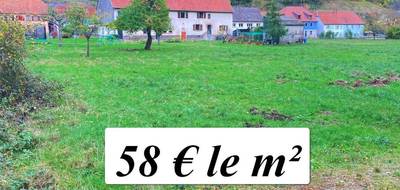 Terrain à Rombach-le-Franc en Haut-Rhin (68) de 2584 m² à vendre au prix de 149000€ - 1