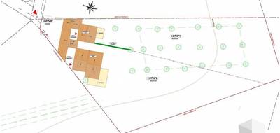 Terrain à Larnas en Ardèche (07) de 1900 m² à vendre au prix de 74500€ - 3