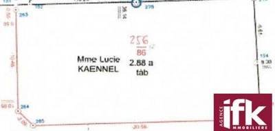 Terrain à Horbourg-Wihr en Haut-Rhin (68) de 0 m² à vendre au prix de 84500€ - 1