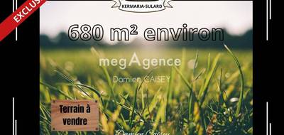 Terrain à Kermaria-Sulard en Côtes-d'Armor (22) de 680 m² à vendre au prix de 59000€ - 1