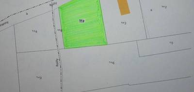 Terrain à Roilly en Côte-d'Or (21) de 2000 m² à vendre au prix de 25000€ - 1