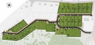 Terrain à Saint-Vit en Doubs (25) de 524 m² à vendre au prix de 65500€ - 1