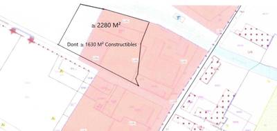 Terrain à Norges-la-Ville en Côte-d'Or (21) de 2280 m² à vendre au prix de 358000€ - 2