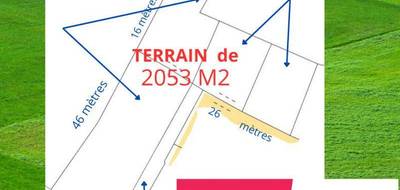 Terrain à Givry-en-Argonne en Marne (51) de 2053 m² à vendre au prix de 23000€ - 2