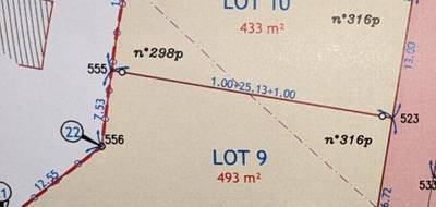 Terrain à Marzan en Morbihan (56) de 433 m² à vendre au prix de 63900€ - 3