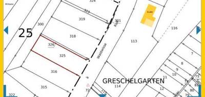 Terrain à Veckring en Moselle (57) de 721 m² à vendre au prix de 118965€ - 3