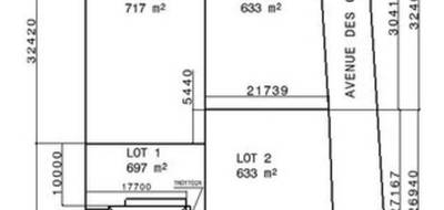 Terrain à Rontignon en Pyrénées-Atlantiques (64) de 637 m² à vendre au prix de 79000€ - 1