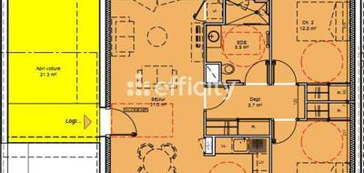 Terrain et maison à Neschers en Puy-de-Dôme (63) de 68 m² à vendre au prix de 149500€ - 3