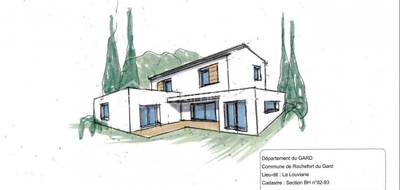 Terrain à Rochefort-du-Gard en Gard (30) de 403 m² à vendre au prix de 149600€ - 4