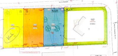 Terrain à Dompierre-sur-Chalaronne en Ain (01) de 593 m² à vendre au prix de 91000€ - 1