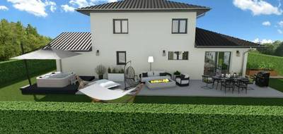 Terrain et maison à Contamine-sur-Arve en Haute-Savoie (74) de 116 m² à vendre au prix de 466300€ - 1