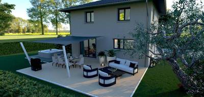 Terrain et maison à Vallières-sur-Fier en Haute-Savoie (74) de 94 m² à vendre au prix de 351700€ - 1