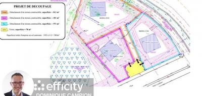 Terrain à Montbonnot-Saint-Martin en Isère (38) de 571 m² à vendre au prix de 275000€ - 2