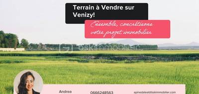 Terrain à Venizy en Yonne (89) de 1650 m² à vendre au prix de 59000€ - 1