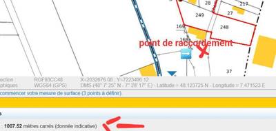 Terrain à Jebsheim en Haut-Rhin (68) de 974 m² à vendre au prix de 0€ - 3