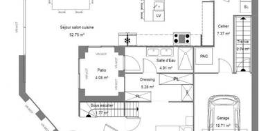 Terrain et maison à Coulommes en Seine-et-Marne (77) de 410 m² à vendre au prix de 454209€ - 4