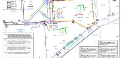 Terrain à Meroux-Moval en Territoire de Belfort (90) de 464 m² à vendre au prix de 65000€ - 1