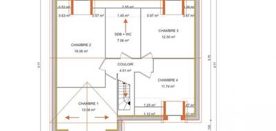 Terrain et maison à Étrépagny en Eure (27) de 161 m² à vendre au prix de 389625€ - 4