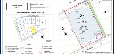 Terrain à Pléboulle en Côtes-d'Armor (22) de 542 m² à vendre au prix de 62601€ - 3