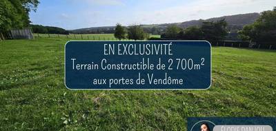 Terrain à Vendôme en Loir-et-Cher (41) de 2700 m² à vendre au prix de 86000€ - 1