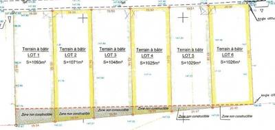 Terrain à Marcilly-la-Campagne en Eure (27) de 1093 m² à vendre au prix de 51000€ - 2