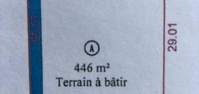 Terrain à Beton-Bazoches en Seine-et-Marne (77) de 446 m² à vendre au prix de 54000€ - 3