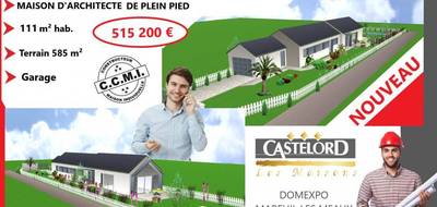 Terrain à Montévrain en Seine-et-Marne (77) de 585 m² à vendre au prix de 240000€ - 3