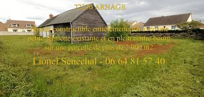 Terrain à Arnage en Sarthe (72) de 2029 m² à vendre au prix de 239200€ - 2