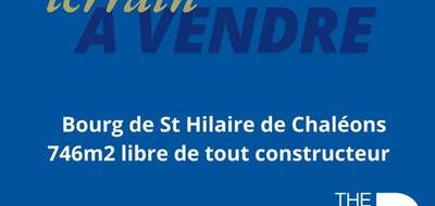 Terrain à Saint-Hilaire-de-Chaléons en Loire-Atlantique (44) de 746 m² à vendre au prix de 97000€ - 1