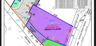 Terrain à Montarnaud en Hérault (34) de 351 m² à vendre au prix de 178000€ - 3