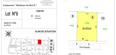 Terrain à Fleurbaix en Pas-de-Calais (62) de 473 m² à vendre au prix de 126000€ - 1