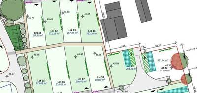 Terrain à Châteaubourg en Ille-et-Vilaine (35) de 300 m² à vendre au prix de 78000€ - 1