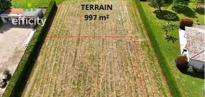 Terrain à Barry-d'Islemade en Tarn-et-Garonne (82) de 997 m² à vendre au prix de 44000€ - 1